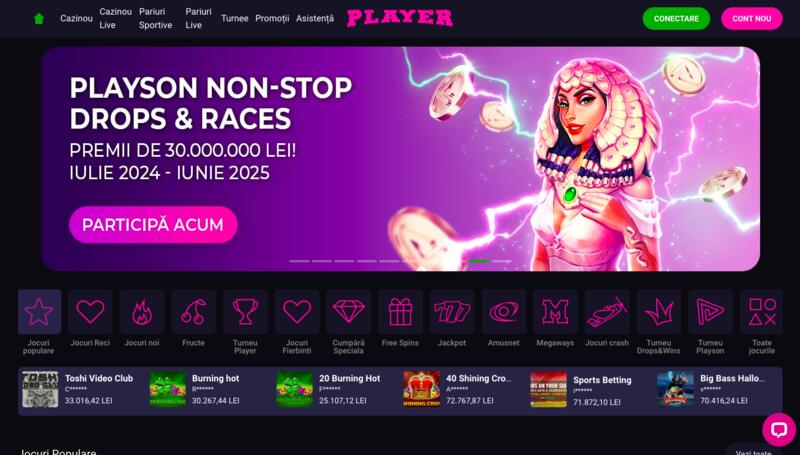 player casino romania